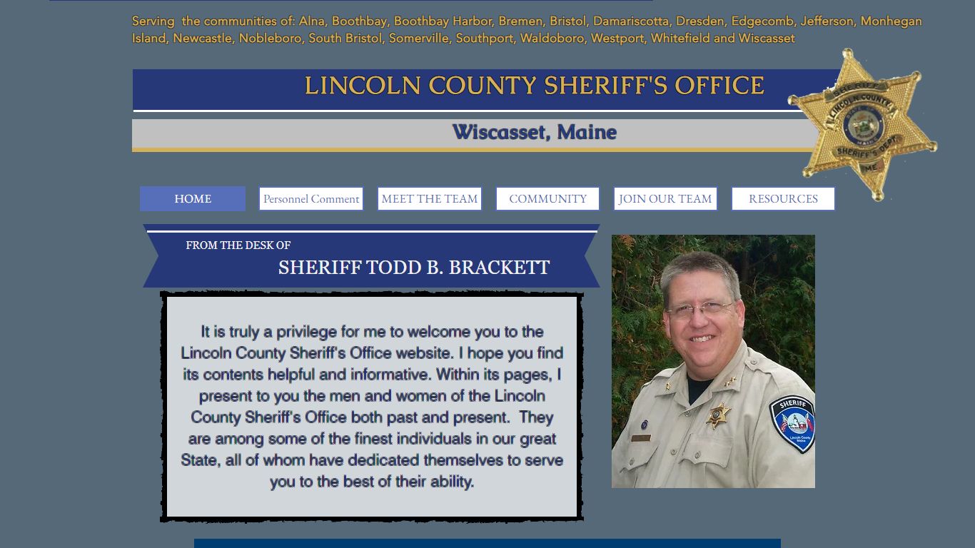 HOME | LincolnCountySheriff